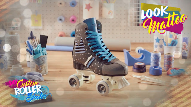 Customiza tus patines al estilo de los de Matteo en Soy Luna